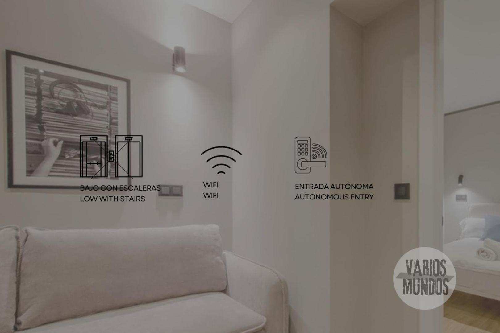 Urban And Central Apt 5Pax En Calle Silva-Gran Via E2 مدريد المظهر الخارجي الصورة